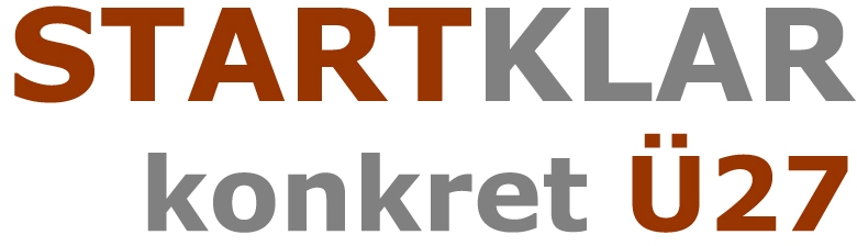Logo STARTKLAR konkret 27 rgb